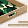 Abstract - Camouflage - Groen Dienblad Rechthoek middel -USP_HandgreepNL
