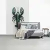 Kreeft - Glossier - Groen - Wit fotobehang vinyl groot -slaapkamer