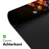 Kleurrijk - Boeket - Vaas - Donkerbruin Muismat XXL klein -sfeer2