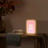 Home - Letters - Groot - Roze Light Box met kabel (Wandlamp) klein -sfeer4