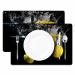 Citroenen in de Schijnwerpers Placemat vinyl groot -zzsfeer2_Kitchenyeah-website