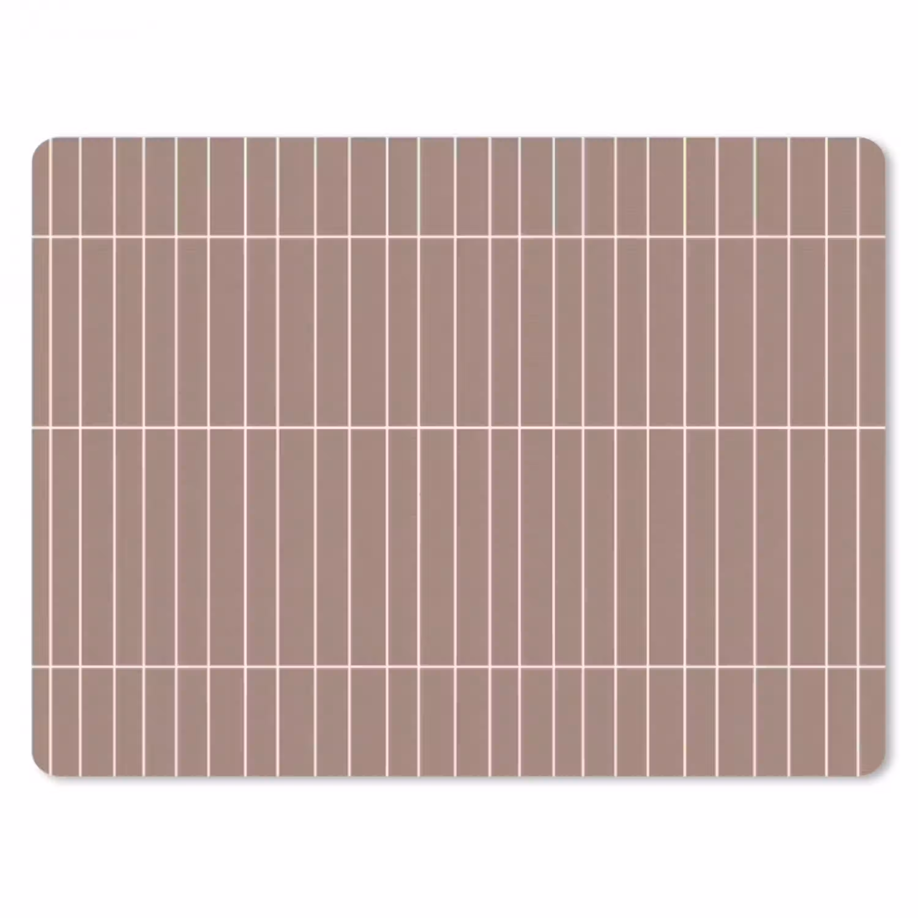 Verticaal - Wandtegel - Terracotta muismat rubber klein 262 -3d