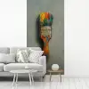 Verf - Kwast - Schilderij fotobehang vinyl groot -woonkamer