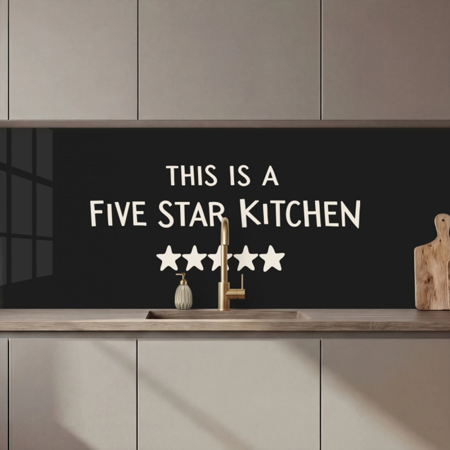 This is a five star kitchen keuken achterwand 2 middel zz_3dshopping