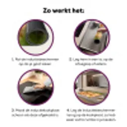 Pijltje - Eend - Natuur - Geel Inductie beschermer vinyl 3mm klein -zzzzzzz-cc-werking