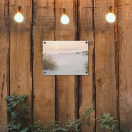Horizon - Duinlandschap - Zand tuinposter los doek klein -sfeer1