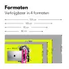 Buste - Verf - Geel Muismat XXL klein -sfeer5