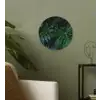 Monstera - Bladeren - Tropisch - Jungle Wandcirkel kunststof plaat 5mm dik klein -sfeer3
