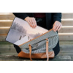 Steiger - Meer - Mist - Winter - Serene laptophoes neopreen klein -tas