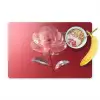 Sierlijk - Bloem - Roze - Glazen Placemat vinyl groot -zzzproduct_Kitchenyeah-website