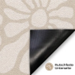 Bloemen - Print - Beige - Bruin - Minimalistisch Deurmat klein -antislip_DE
