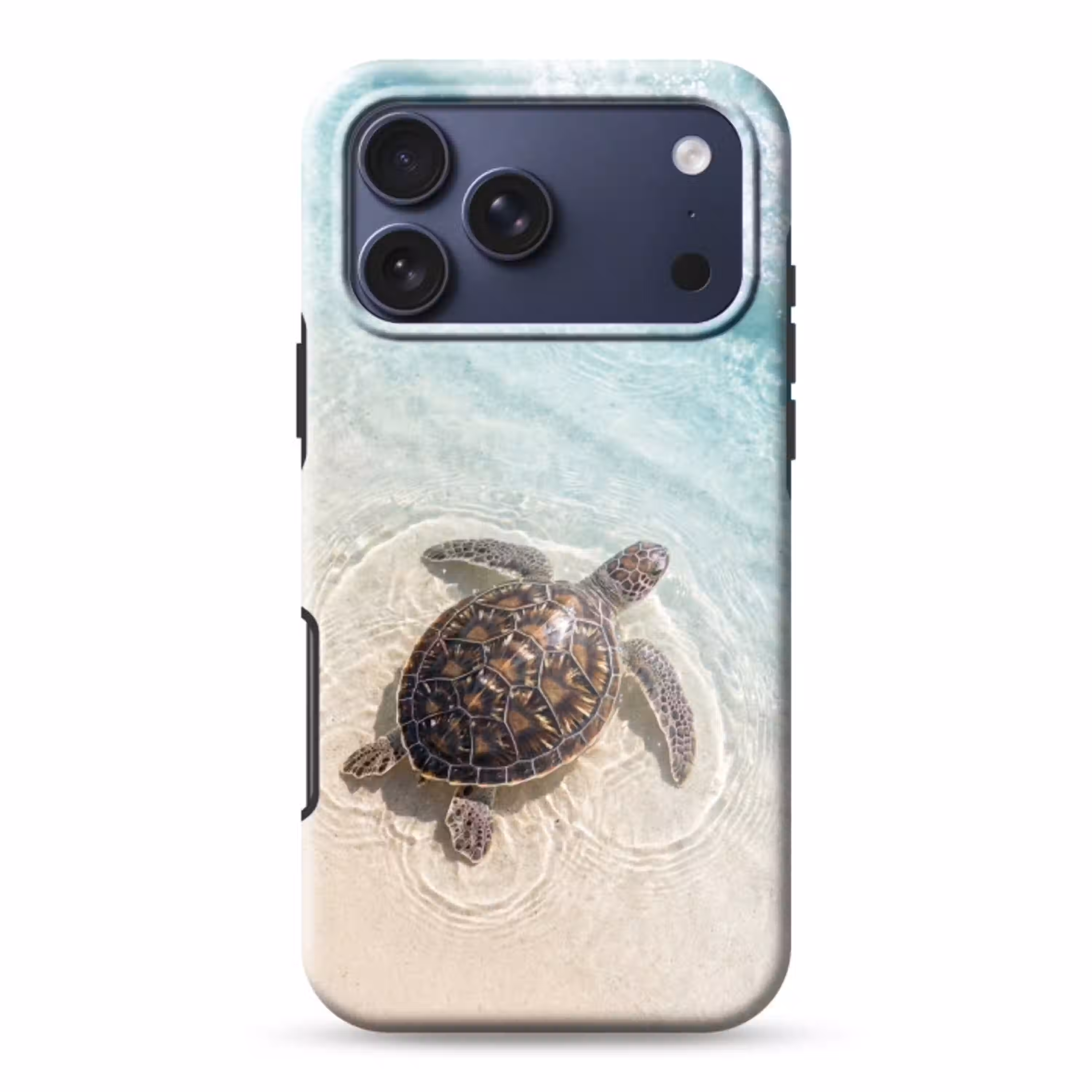 Schildpad - Helder water - Strand - Dieren - Natuur Toughcase MagSafe Apple iPhone 17 Pro Max klein -3d