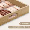 Macarons - Beige - Bruin Dienblad Rechthoek middel -USP_HandgreepNL