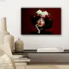 Vrouw - Kersen - Slagroom canvas 2cm klein -sfeer6