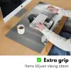 Poedel - Hond - Zwart - Wit - Schattig - Pasta Muismat XXL klein -sfeer3