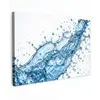 Spash - Water - Blauw canvas 2cm klein -z3d