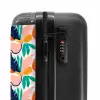 Divers gekleurde abstracte bladeren NBS - Handbagage koffer - Kinderen Unisex middel -slot