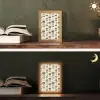 Blokken - Vintage - Grijs Light Box met kabel (Tafellamp) klein 925 -sfeer3