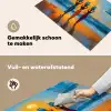 Vrouwen - Strand - Zondsondergang Inductie beschemer met haakjes klein -ky-schoon-nl