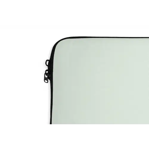Focus - Beige - Roze - Smiley laptophoes neopreen klein -detail