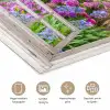 Hortensia - Doorkijk - Bloemen - Zomer - Paars - Pad poster papier klein -closeup_NL