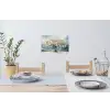 Boom - Winter - Levensboom - Modern - Goud Muursticker klein -eettafel