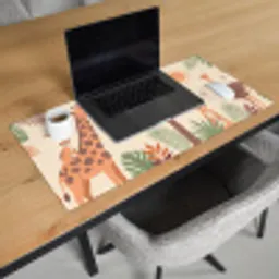Dieren - Tropisch - Safari - Kleurrijk Muismat XXL klein -sfeer1