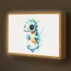 Zeepaardje - Spetters - Blauw Light Box met batterij (Wandlamp kind) middel -z3d_website