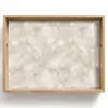 Lichtbeige - Goudbruine Nerven - Marmer Dienblad Rechthoek middel 911 -z3d_shopping