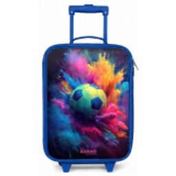 Neon - Bal - Kleurrijk Kinderkoffer - Blauw klein -zz3dotto