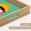 Jongen - Cartoon - Bril - Muts Dienblad Rechthoek middel -USP_HandgreepNL