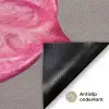 Planten - Anthurium - Groen - Roze Deurmat klein -antislip_NL