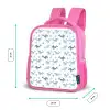 Oceaan - Walvis - Orka - Blauw Kinderrugzak - Roze middel 863 -productfoto_formaten