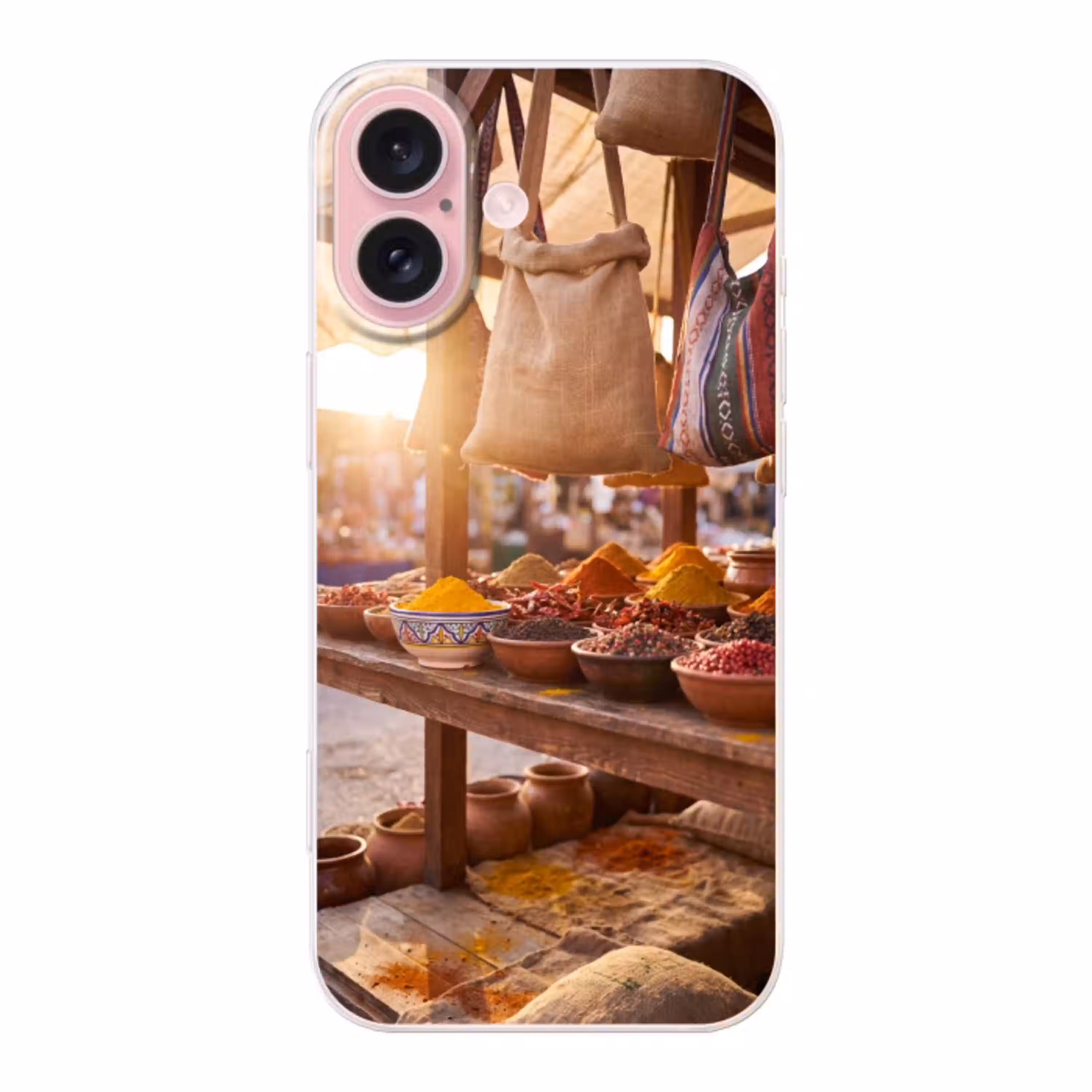 Specerijen - Markt - Kleurrijk Apple iPhone 16 klein -3d
