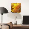 Zonnebloem - Dauwdruppels - Geel - Zonlicht plexiglas 5mm klein -sfeer6