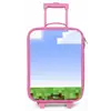 Pixel wereld Kinderkoffer - Roze klein -zz3dotto