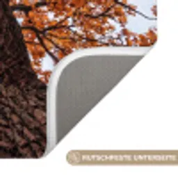 Boom - Bladerdak - Herfst - Oranje - Sfeervol Badmat klein -USP_AntislipDE