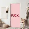 Statement - Krachtig - Roze deurposter klein -sfeer6