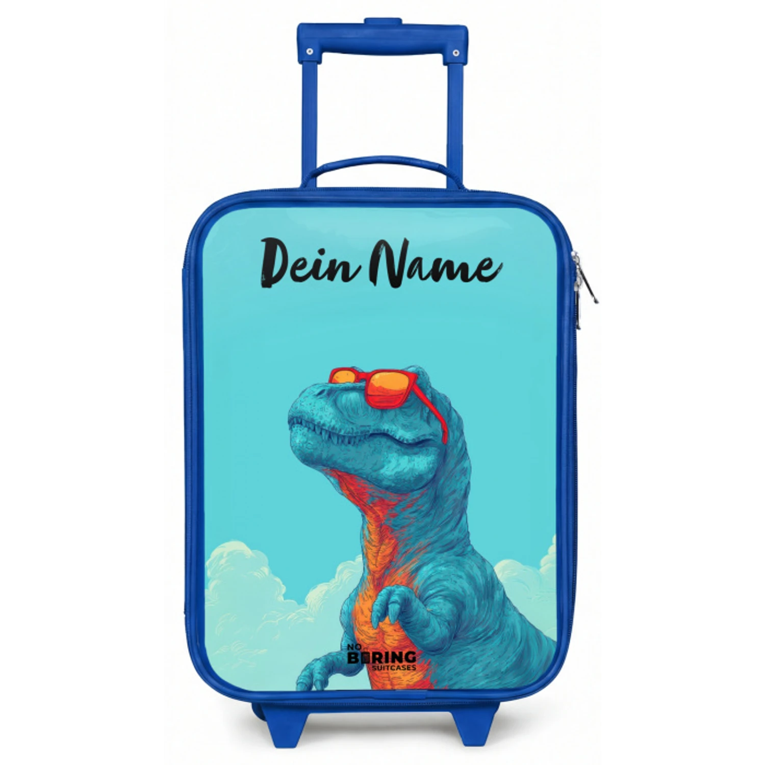 Dino - Zonnebril - Blauw Kinderkoffer - Blauw klein -zz3dotto