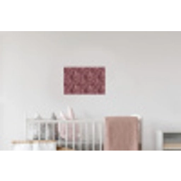 Bladeren - Patroon - Paars Muursticker klein 286 -kinderkamer