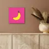 Banaan - Geel - Fruit aluminium wit klein -sfeer4