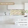 Lijnen - Golvend - Crème keuken achterwand 2 middel 871 -sfeer4_NL