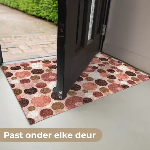 Cirkels - Modern - Kleurrijk Deurmat klein 898 -USP_NL