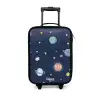 Patroon  van planeten Kinderkoffer - Zwart klein -3d