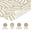 Abstract - Modern - Beige deurposter klein 289 -closeup_NL