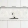 Beige - Marmer - Aders keuken achterwand 2 middel 871 -3d