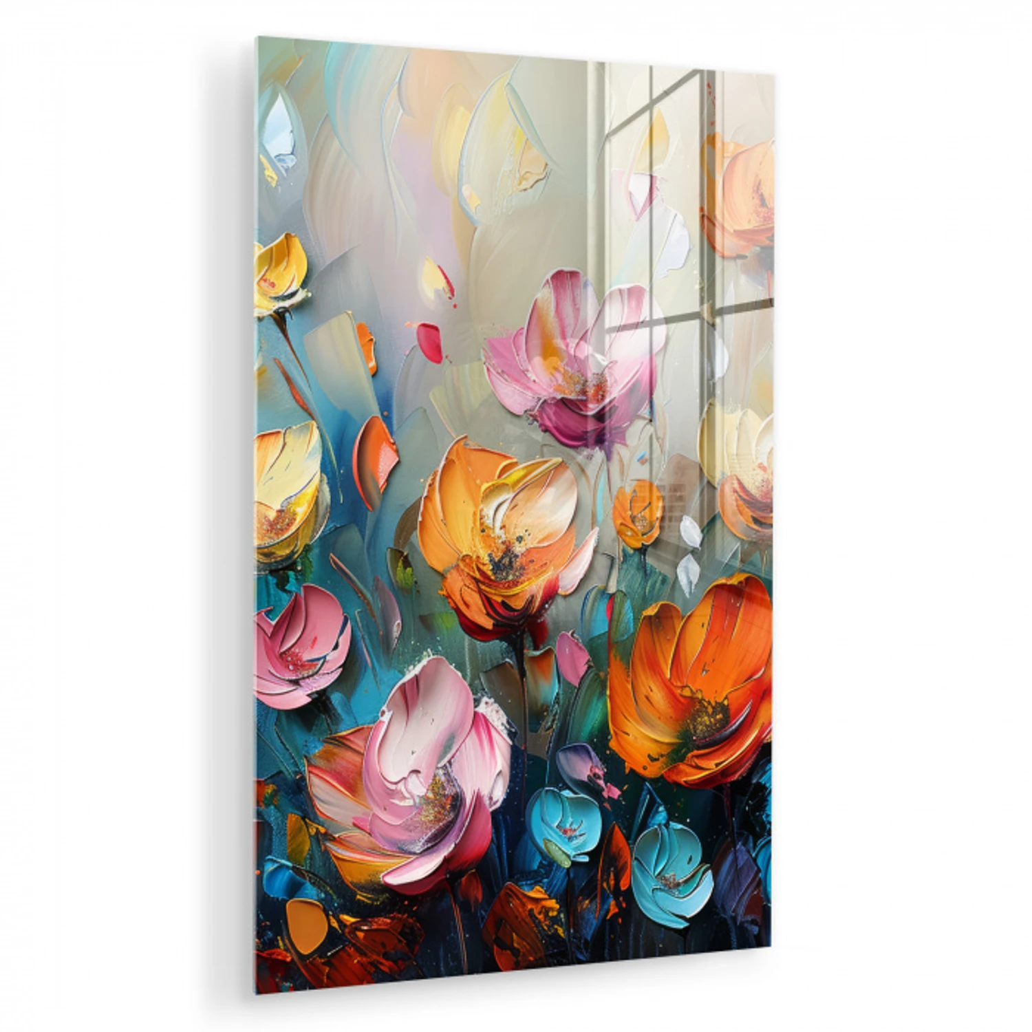 Klaprozen - Bloemen - Kunst - Botanisch plexiglas 5mm klein -zzzproduct_nieuw