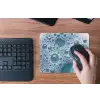 Schuim - Water - Textuur muismat rubber klein -toetsenbord