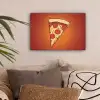 Pizza - Kaas - Rood - Pepperoni canvas 2cm klein -sfeer1