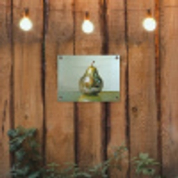 Fruit - Disco - Art - Glitter tuinposter los doek klein -sfeer1